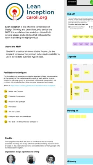 MURAL Lean Inception Template