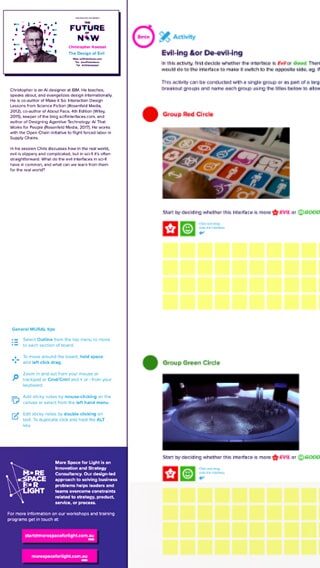 The Design of Evil Template